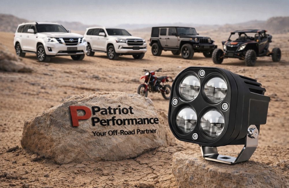 كشاف Patriot المدمج (3 إنش) - عدسة رباعية 4-Lens (للطرق الوعرة)_thumbnail_2